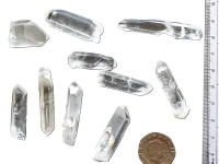 (image for) Clear Quartz: crystals (assorted formations)