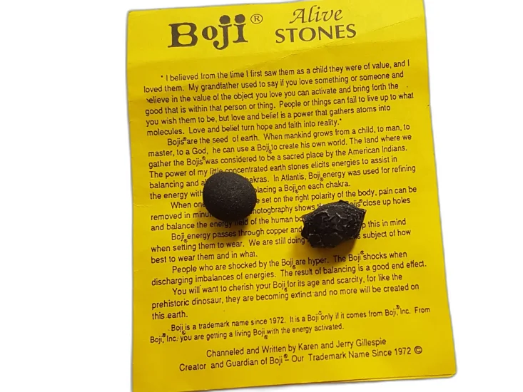 (image for) Boji Stone: pair (with certificate)