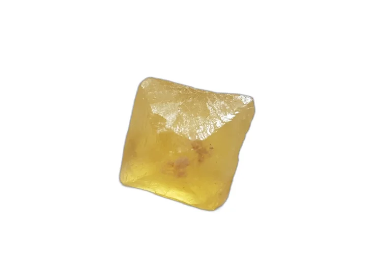 (image for) Fluorite - Lemon: crystal octahedron