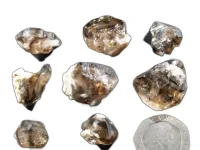 (image for) Smoky Quartz: crystals - Elestial (medium)