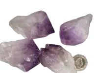 (image for) Amethyst - A grade: crystal twin / triplets (large) Brazil