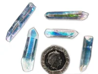 (image for) Angel (Opal / R'bow) Aura Quartz: crystals (xsmall)