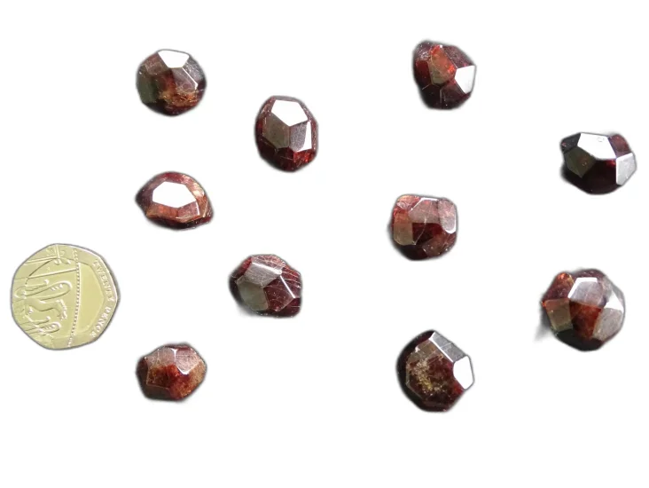 (image for) Garnet - Almandine (AA grade): crystals (medium)