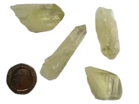 (image for) Citrine - natural: crystals (medium)