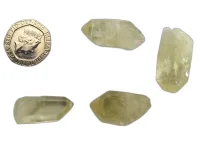 (image for) Citrine - natural: crystals (small)