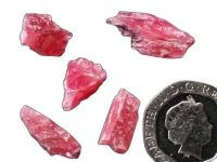 (image for) Rhodonite: crystal pieces