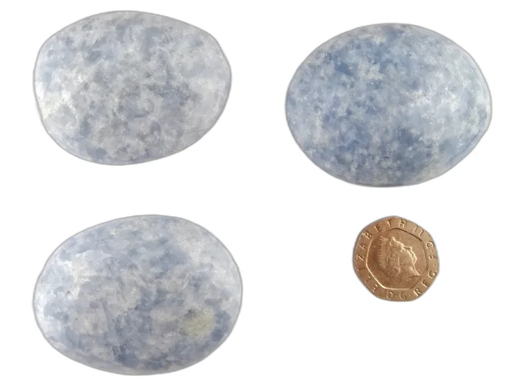 (image for) Calcite - Blue: palmstone (Madagascar)