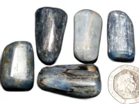 (image for) Kyanite - Blue: polished blades (xlarge)