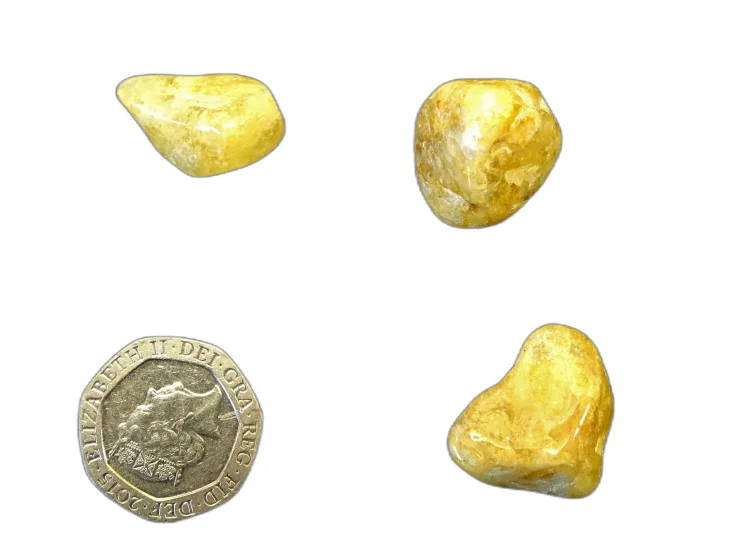 (image for) Heliodor (Golden Beryl) - A grade: tumbled stones