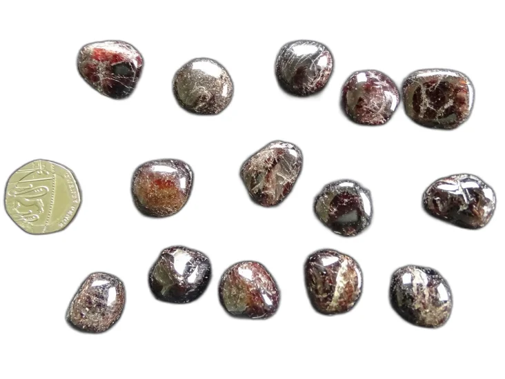 (image for) Garnet - Red (A grade): tumbled stones