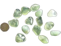 (image for) Prehnite: tumbled stones