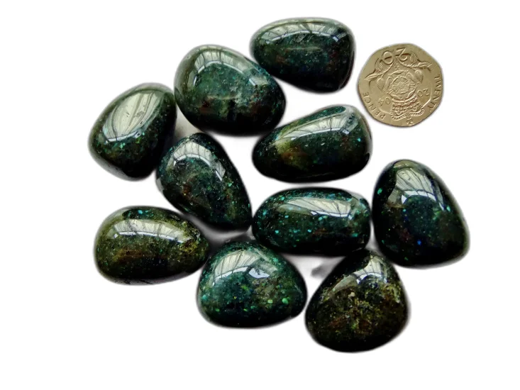 (image for) Galaxyite: tumbled stones