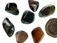 (image for) Tourmaline - Bi-coloured: tumbled pieces