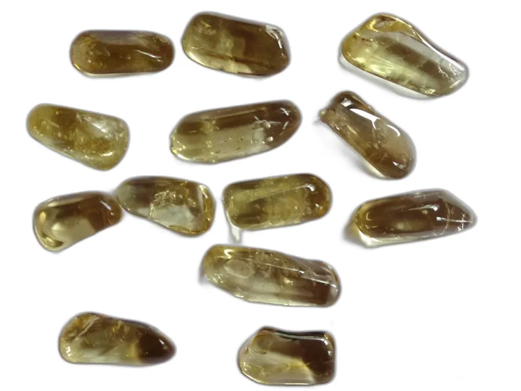 (image for) Citrine - natural (A grade): polished pieces
