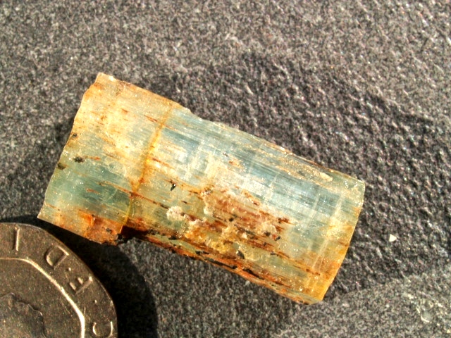 (image for) Aquamarine B: crystal (South Africa) - Click Image to Close