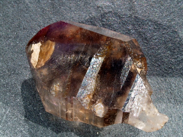 (image for) Smoky / Amethyst / Clear Qzt (Brandburg): crystal - Enhy Sceptre - Click Image to Close