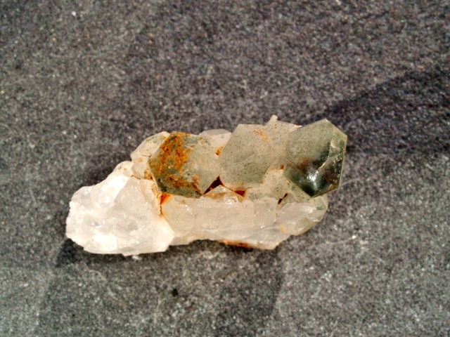 (image for) Clear Quartz: crystal cluster - Phantom (Africa) - Click Image to Close