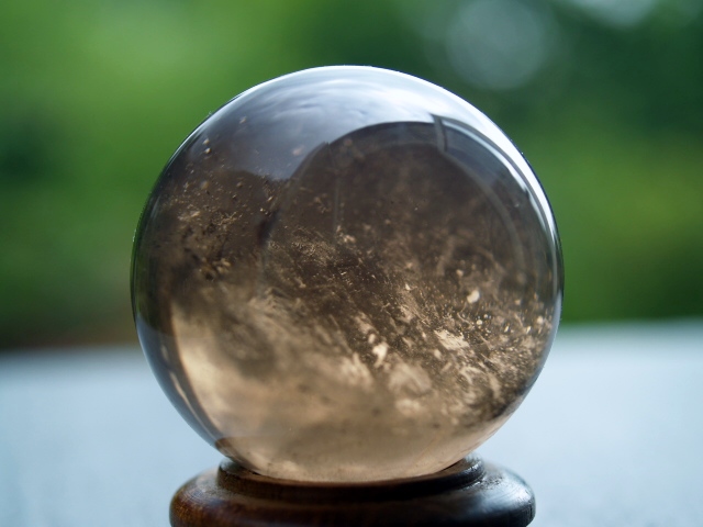 (image for) Smoky Quartz: sphere - 4.25cm (Madagascar) - Click Image to Close