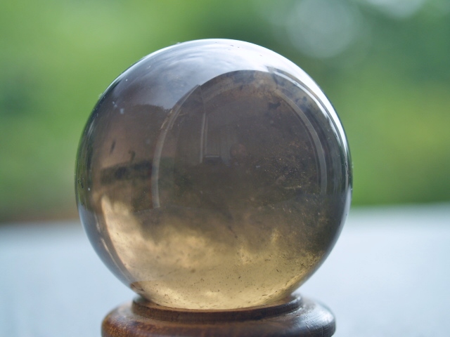 (image for) Smoky Quartz: sphere - 4.25cm (Madagascar) - Click Image to Close