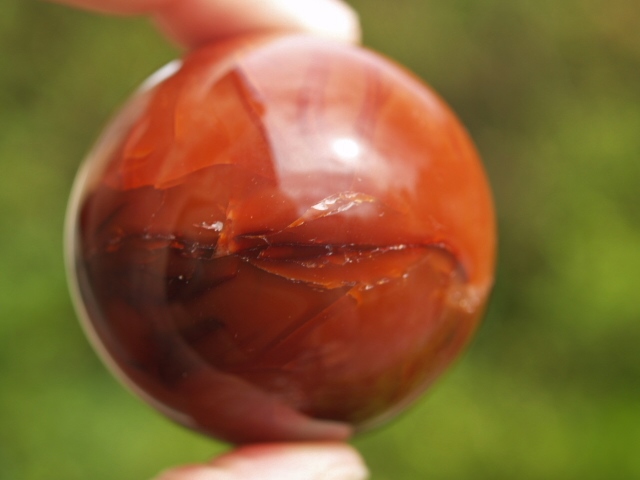 (image for) Carnelian: sphere - 4.75cm (Madagascar) - Click Image to Close