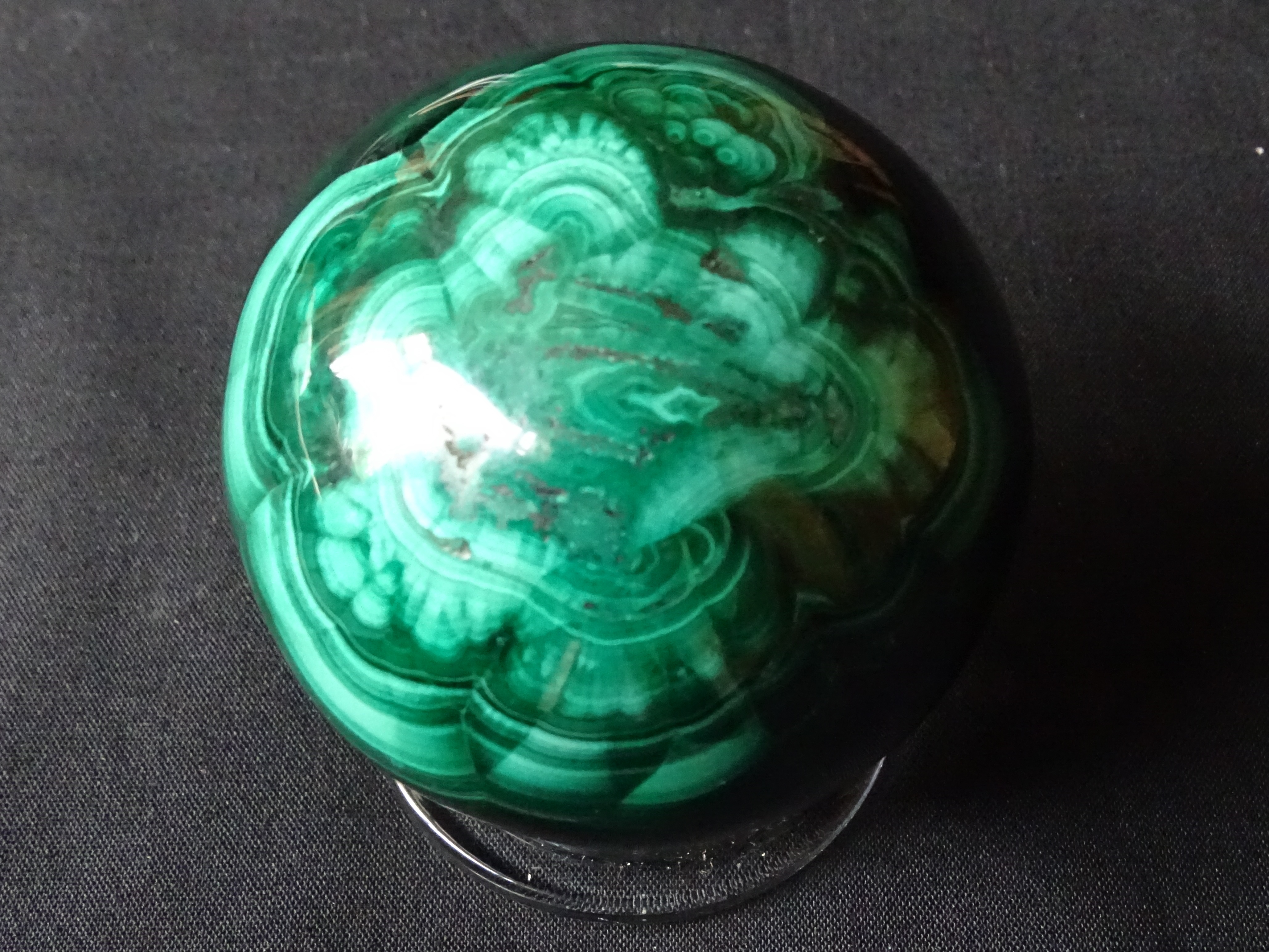 (image for) Malachite: sphere - 4.5cm - Click Image to Close