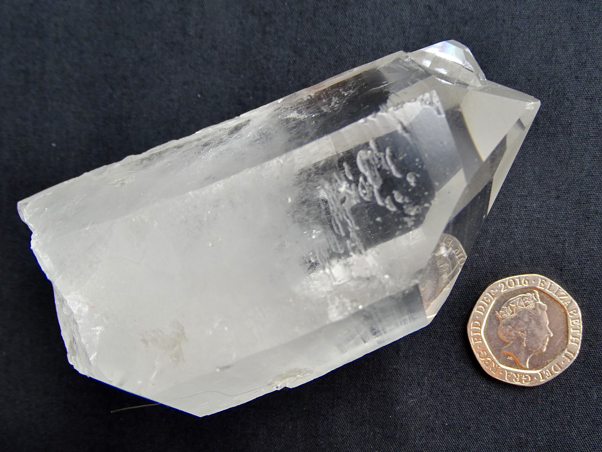 (image for) Clear Quartz: crystal - DT - Click Image to Close