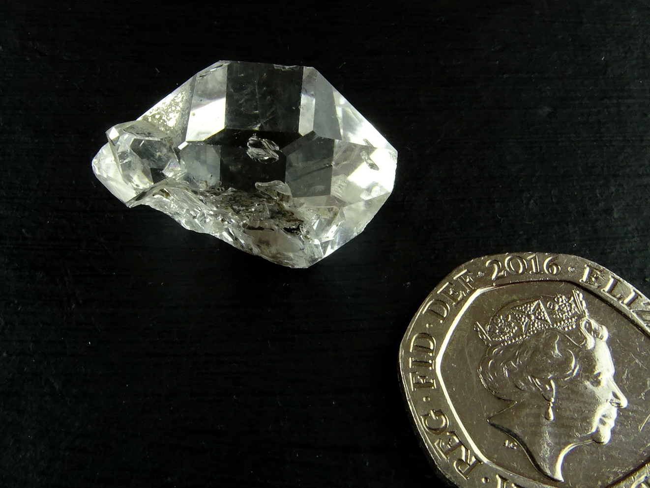 (image for) Herkimer Diamond (AA): crystal - Click Image to Close