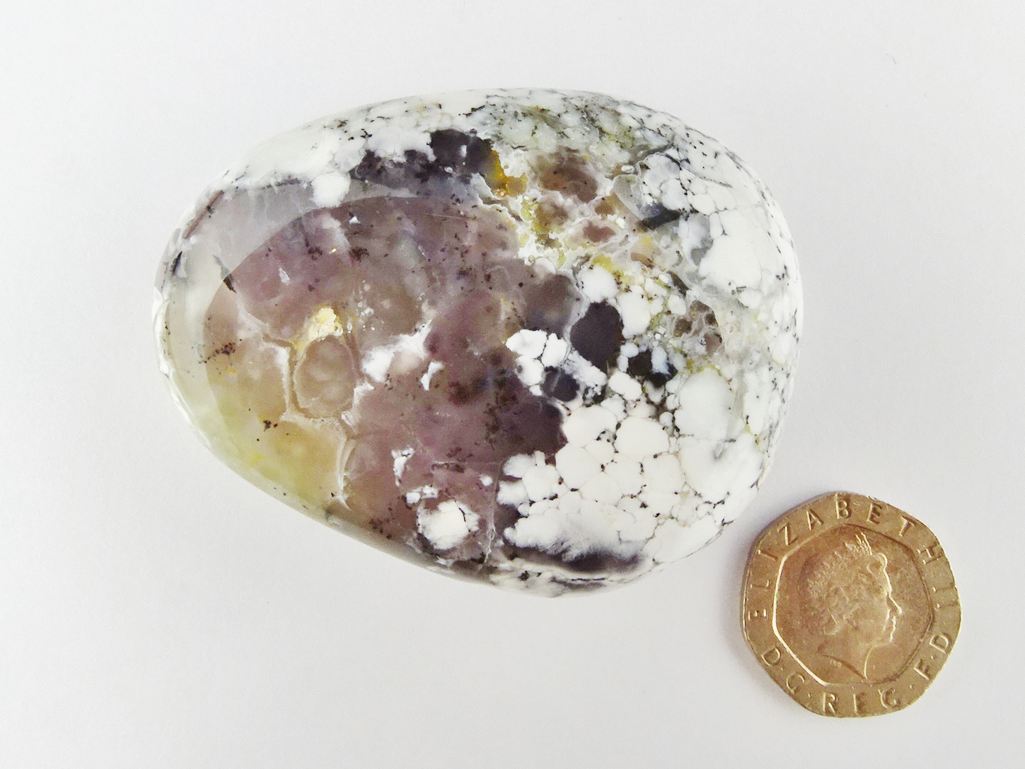 (image for) Merlinite: polished pebble - Click Image to Close
