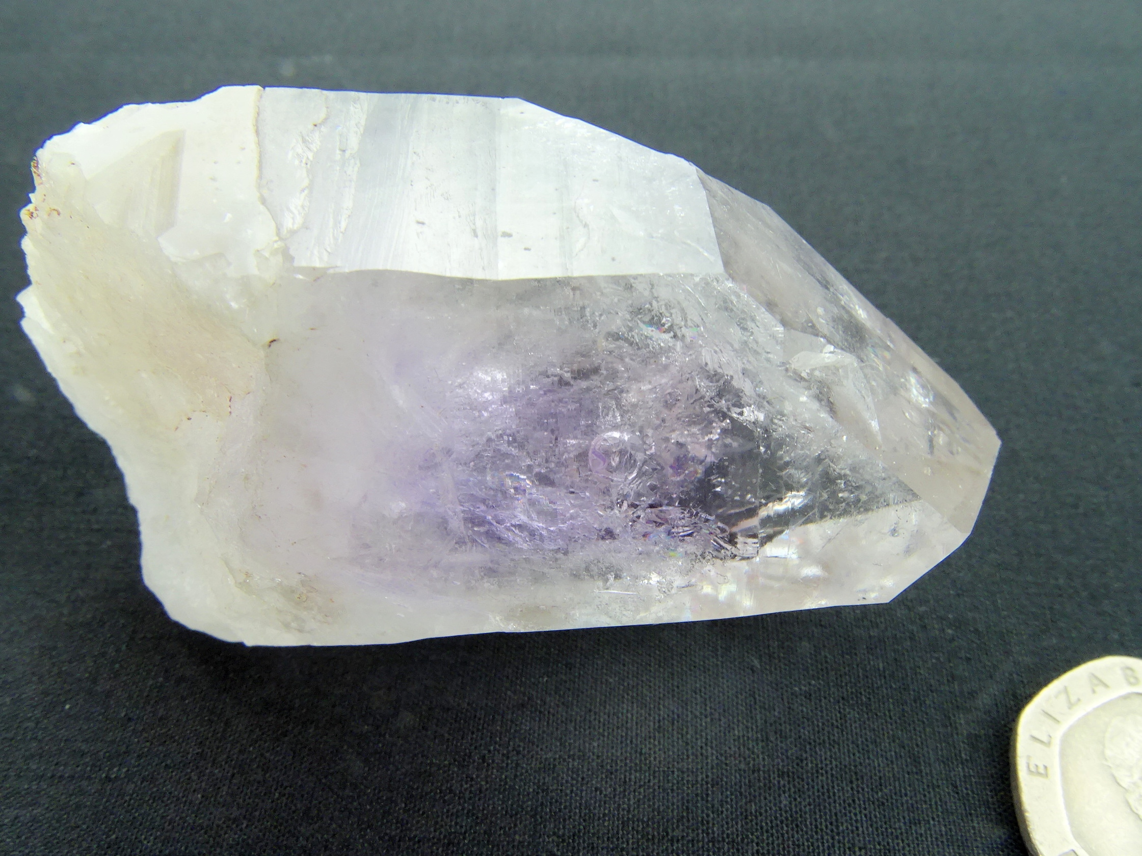 (image for) Amethyst (Brandburg): crystal - Enhydro - Click Image to Close