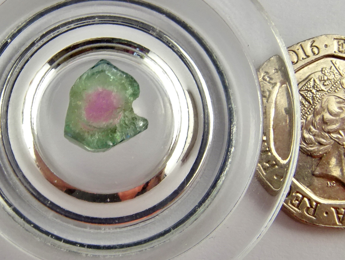 (image for) Tourmaline - Watermelon: crystal - AA grade - Click Image to Close