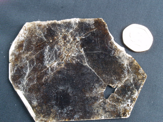 (image for) Mica - Bronze (Biotite): 'B' grade plates (large) - Click Image to Close