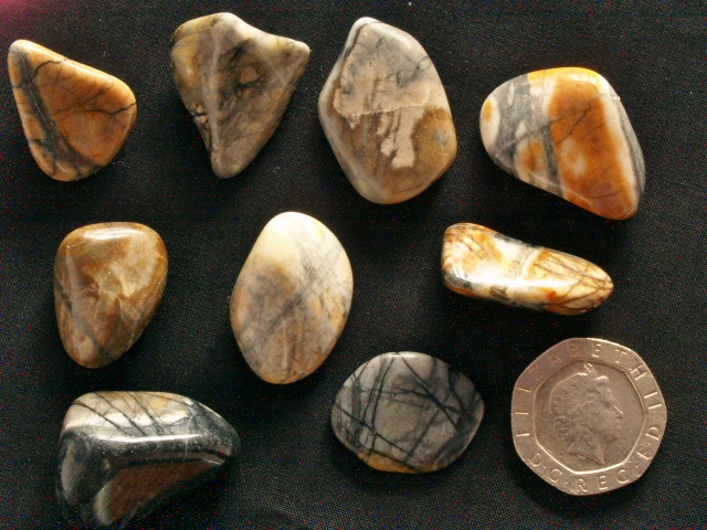 (image for) Picasso Stone: tumbled stones - Click Image to Close